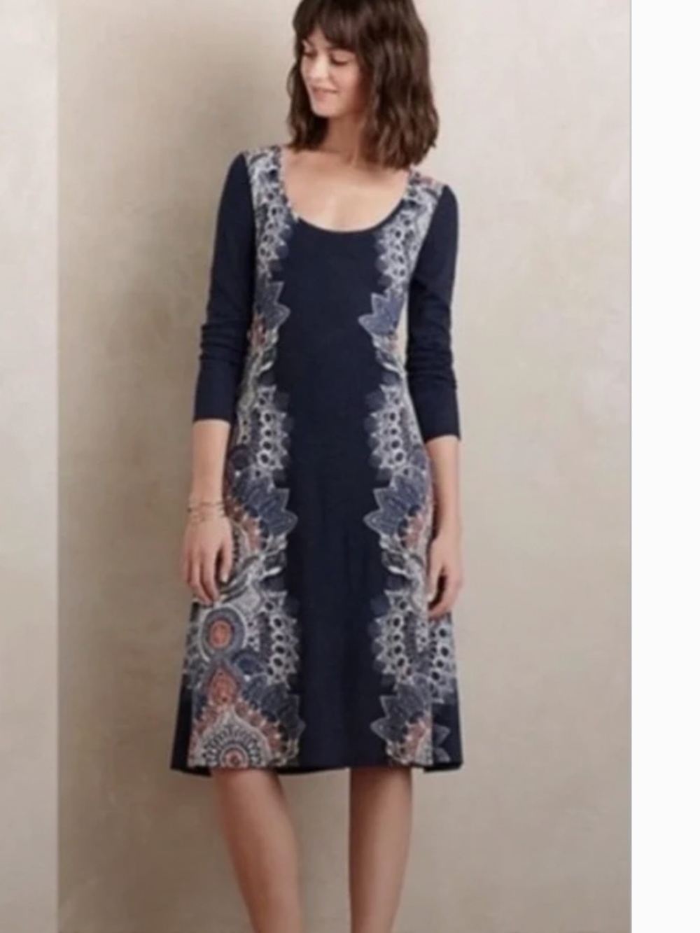 Maeve Navy/Marin Eira Sweater Dress XS - New w/ Tags